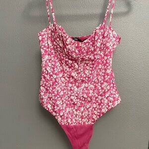(NOT FOR SALE) ZARA Floral Bodysuit